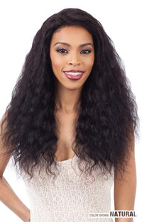 Thumbnail for SHAKE N GO FREE TRESS  100% HUMAN HAIR LACE FRONT WIG WET & WAVY- LOOSE DEEP, FRONT 