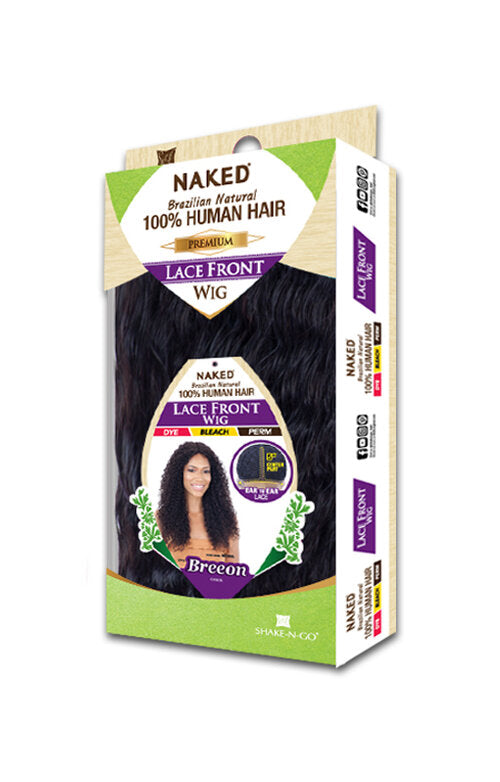 SHAKE N GO Freetress EQUAL Human Hair BREEON NAKED PREMIUM LACE FRONT