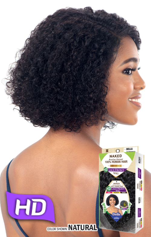 SHAKE N GO FREETRESS EQUAL BRAZILIAN 100% HUMAN HAIR LACE FRONT - DELLA, SIDE VIEW