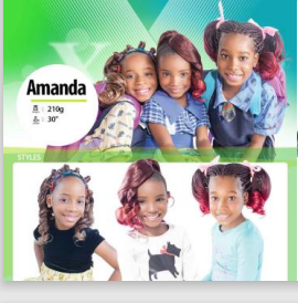 X-PRESSION Spiral Curl Braiding Hair - AMANDA