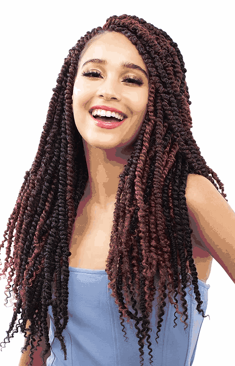 SENSUAL COLLECTION  KINKY BRAIDS AFRO SENS 3X CARIBBEAN TWIST24