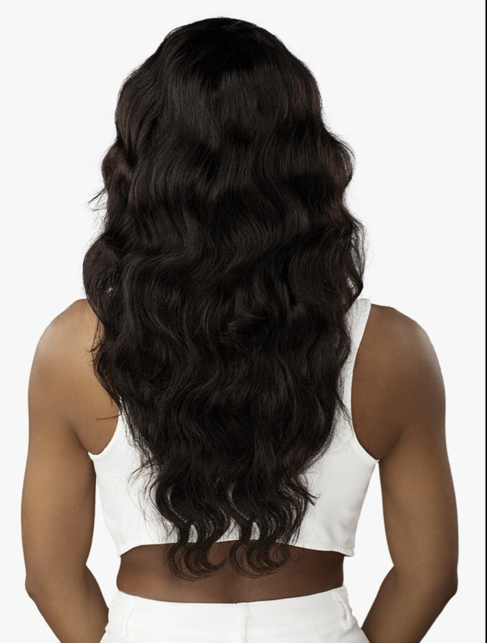 SENSATIONNEL 100% Virgin Human Hair 13A 13X4 HD Lace Frontal Wig- Body Wave 24"