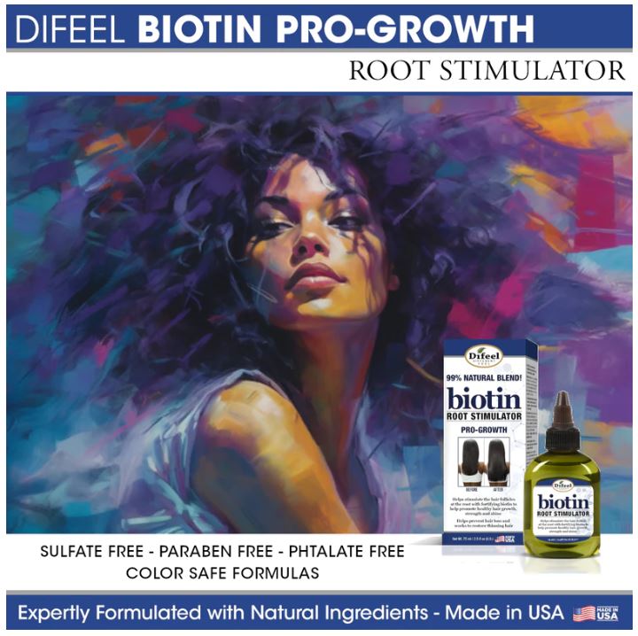 DIFEEL 99% NATURAL PREMIUM BIOTIN  PRO GROWTH ROOT STIMULATOR-7.1 OZ