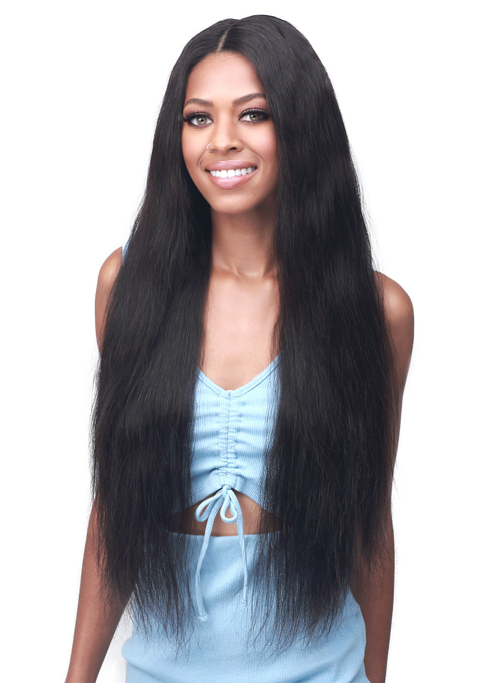 BOBBI BOSS LACE FRONT UNPROCESSED HUMAN HAIR MHLF754  W&W DORIN- FULL LENGTH