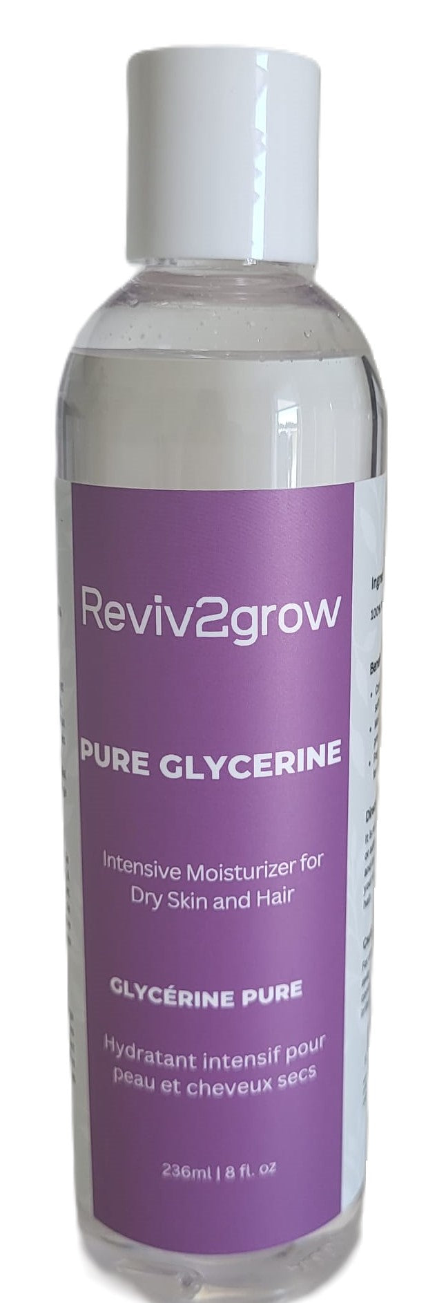 Reviv2grow Pure Vegetable Glycerine 8 oz