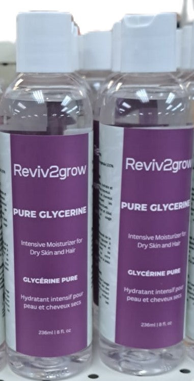 Reviv2grow Pure Vegetable Glycerine 8 oz