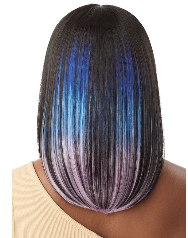 OUTRE LACE FRONT SYNTHETIC WIG - COLORBOMB - KIMIA, BACK