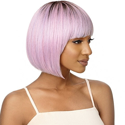 OUTRE WIG POP SYNTHETIC FULL WIG - QUINN, SIDE