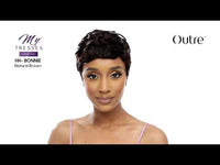 OUTRE Mytresses Purple Label 100% Human Hair Full Wig - BONNIE, Sareya Beauty Supply Store in Calgary Alberta 
