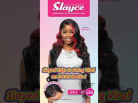 HARLEM 125 Slayce UHD Glueless Edge Slayed Ready Lace wig 34" - SLY14 Sareya Beauty supply store in calgary Alberta Canada 