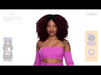 OUTRE Human Hair Blend Weave Miracle Coily Fro 5Pcs