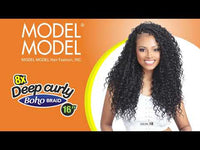 MODEL MODEL 8X Deeply Curly Boho Braid 
