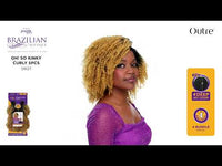 OUTRE Human Hair Blend Weave Oh! So Kinky Curls 5Pcs