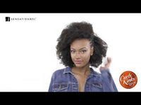 SENSATIONNEL Human Hair Curls Kinks & Co HH 4C clique  Clip Ins 18", Sareya Beauty supply store in calgary Alberta Canada