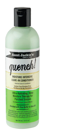 AUNT JACKIE'S QUENCH MOISTURE INTENSIVE LEAVE IN CONDITIONER (16 oz)