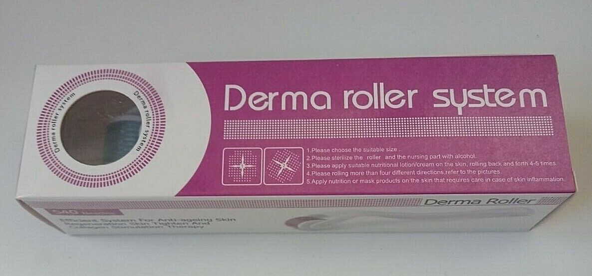 DRS PROFESSIONAL DERMAROLLER SYSTEM 540 NEEDLES(0.50mm)- ENTIRE SYSTEM