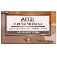 Thumbnail for AMBI SKINCARE BLACK SOAP WITH SHEA BUTTER - 3.5oz