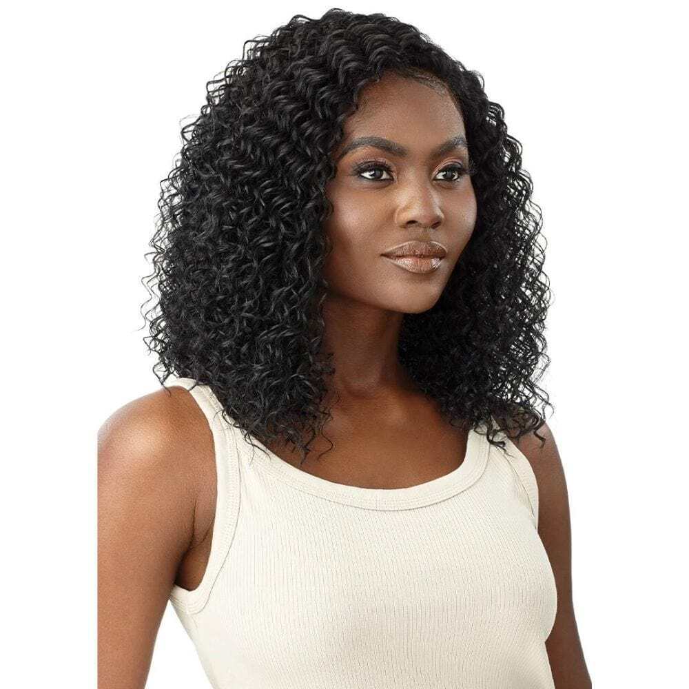 OUTRE SYNTHETIC HD LACE FRONT WIG - KAITLIN, SIDE VIEW