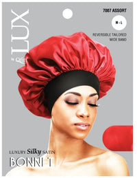 Thumbnail for QFITT LUX LUXURY SILKY SATIN BONNET REGULAR  - SOLID