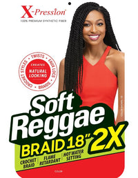 Thumbnail for OUTRE X-PRESSION 2X SOFT REGGAE BRAIDING HAIR  18