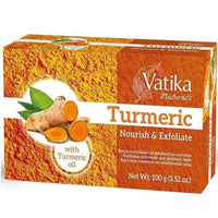 Thumbnail for VATIKA Turmeric Nourish & Rejuvenate Soap - 100g Sareya Beauty Supply Store in Calgary Alberta Canada