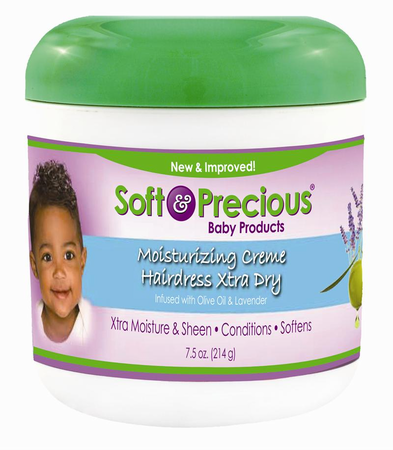 Soft & Precious Baby Moisturizing Creme Hairdress Xtra Dry 7.5 oz