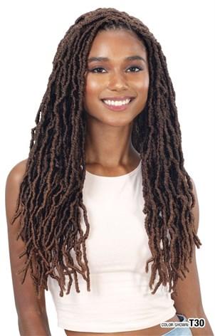 SHAKE N GO FREETRESS EQUAL BRAID 3X BONA LOC 18", FRONT VIEW