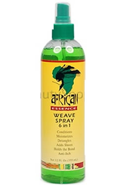 African Essence Weave Spray 6 in 1  spray  (12OZ)