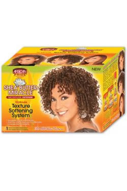 AFRICAN PRIDE SHEA BUTTER TEXTURE SOFTENING KIT (1 APP)