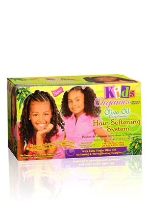 AFRICA'S BEST-KID'S ORGANICS OLIVE OIL ULTRA-GENTLE HAIR SOFTENING SYSTEM (1 APP)