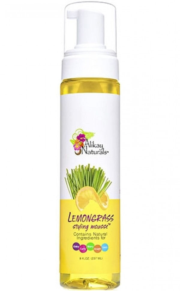 Alikay Naturals LEMONGRASS Styling Mousse (8oz)