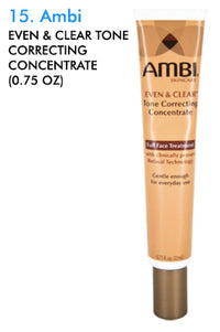 Thumbnail for AMBI EVEN CLEAR TONE CORRECTING CONCENTRATE 0.75 OZ