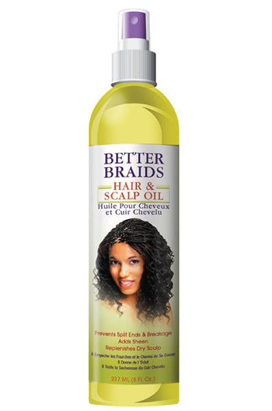 BETTER BRAIDS HAIR & SCALP OIL (8OZ)