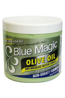 BLUE MAGIC Olive Oil Leave In Styling Conditioner (13.75oz)