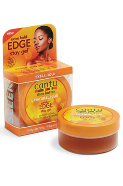 CANTU Shea Butter Extra Hold Edge Stay Gel (2.25oz), Sareya Beauty Supply Store in Calgary Alberta Canada