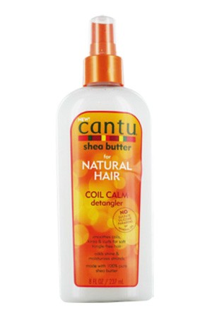 CANTU-SHEA BUTTER NATURAL COIL CALM DETANGLER (8 OZ)