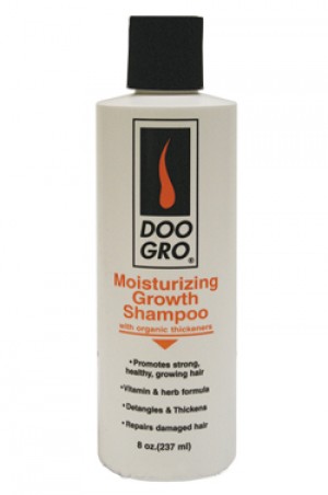 DOO GRO MOISTURIZING GROWTH SHAMPOO WITH ORGANIC THICKENERS (8OZ)