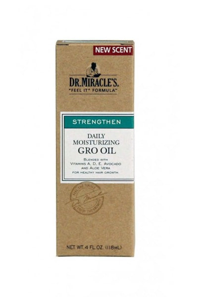 DR. MIRACLES FEEL IT FORMULA DAILY MOISTURIZING GRO OIL-4OZ