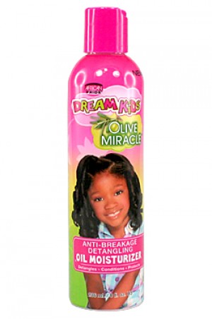 AFRICAN PRIDE DREAM KIDS-ANTI-BREAKAGE DETANGLING OIL MOISTURIZER (8OZ)