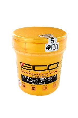 ECO STYLE Olive Oil, Shea Butter, Black Castor & Flaxseed (8OZ)