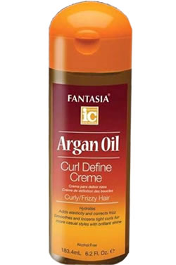 FANTASIA IC ARGAN OIL CURL DEFINE CREME (6.2OZ)