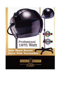 Thumbnail for GOLD N HOT GH1053-1875W STAND BONNET DRYER WITH TOURMALINE