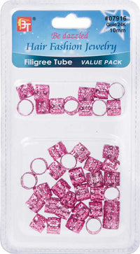 Thumbnail for BT METAL HAIR BRAID  FILIGREE TUBE HAIR ACCESSORIES