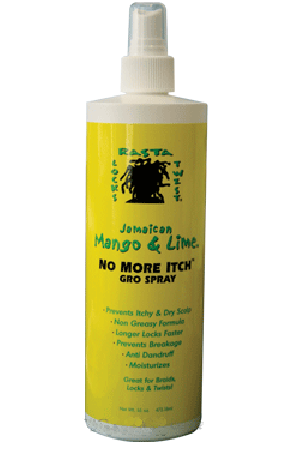 JAMAICAN MANGO & LIME No More Itch Gro Spray (16oz), Sareya Beauty Supply Store 