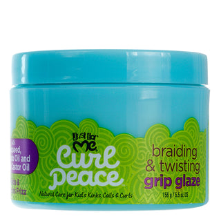 JUST FOR ME CURL PEACE BRAIDING & TWISTING GRIP GLAZE - 5.5oz