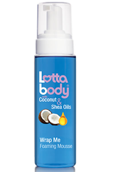 LOTTABODY Coconut & Shea Oils Wrap Me Foaming Mousse (7oz), Sareya Beauty Supply Store in Calgary