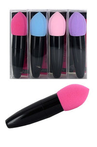 Thumbnail for A set of makeup sponges with handles, featuring various colors of sponges in a clear packaging.