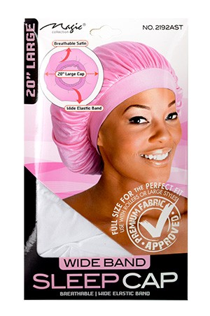 MAGIC COLLECTION Wide Band Sleep Cap [Large]