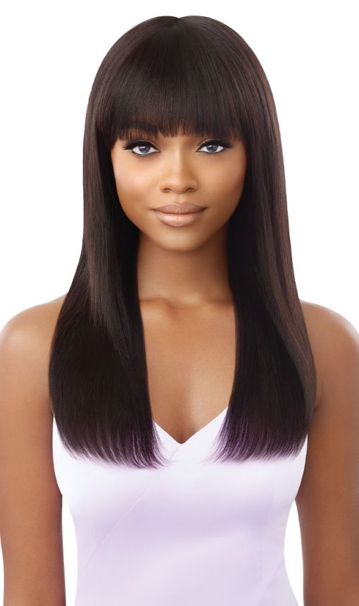 OUTRE HUMAN HAIR MYTRESSES PURPLE LABEL FULL CAP WIG-SEVANNE, FRONT