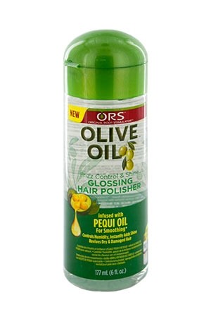 ORS OLIVE OIL STYLE & SHINE FRIZZ CONTROL & SHINE GLOSSING HAIR POLISHER - 6OZ